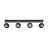 Ledvance LED Decor Spot Pluto Stahl Schwarz 19.2W 1250lm - 830 Warmweiß