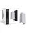 D'Lite Wandleuchte Aurora Aluminium Silber Up & Down 6.5W 500lm - 830-840 CCT | IP54