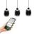 Eglo Connect.Z Smart Pendelleuchte Molochio-Z Stahl Schwarz 11.1W 1500lm - 827-865 Abstimmbares Weiß + RGB | Dimmbar