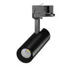 Noxion LED Schienenstrahler 3-Phasen Ecowhite Aluminium Schwarz 10W 840lm 36D - 830 Warmweiß