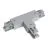 Connecteur triphasé forme T -  Argent